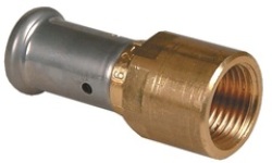 Муфта пресс 16 х 1/2" ВР Henco