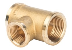 Тройник ВВ переходной STOUT 3/4"X1/2"X3/4"