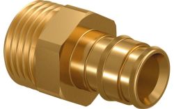 Uponor Q&E штуцер с наружной резьбой PL 25-G3/4"MT