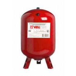 Бак расширительный VALTEC для отопления 200 л. (красный)