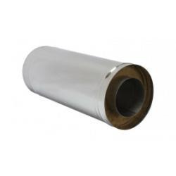 Дымоход-Сэндвич Ferrum 0,5 м (430/0,8 мм + оц.) Ø 115х200